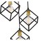 Z-Lite Vertical 3 Light Pendant, Bronze + Olde Brass 478-3BRZ-OBR - alternate 6